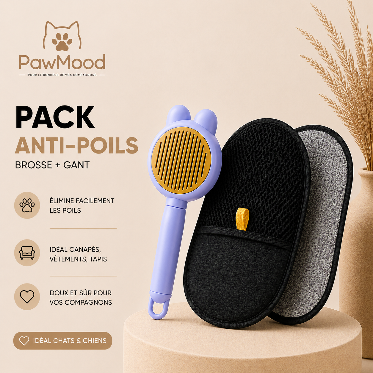 Pack Anti-Poils